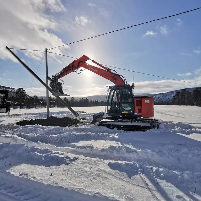 Maanrakennustyöt Lapissa